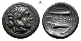 Kings of Macedon. Uncertain mint. Philip III Arrhidaeus 323-317 BC. 1/4 Unit AE