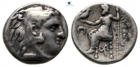 Kings of Macedon. Miletos. Demetrios I Poliorketes 306-283 BC. In the name and types of Alexander III. Struck circa 300-295 BC. Drachm AR