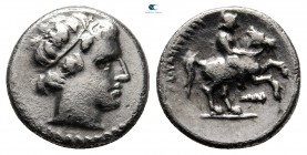 Kings of Macedon. Uncertain mint in Macedon. Kassander 306-297 BC. In the name and types of Philip II. 1/5 Tetradrachm AR