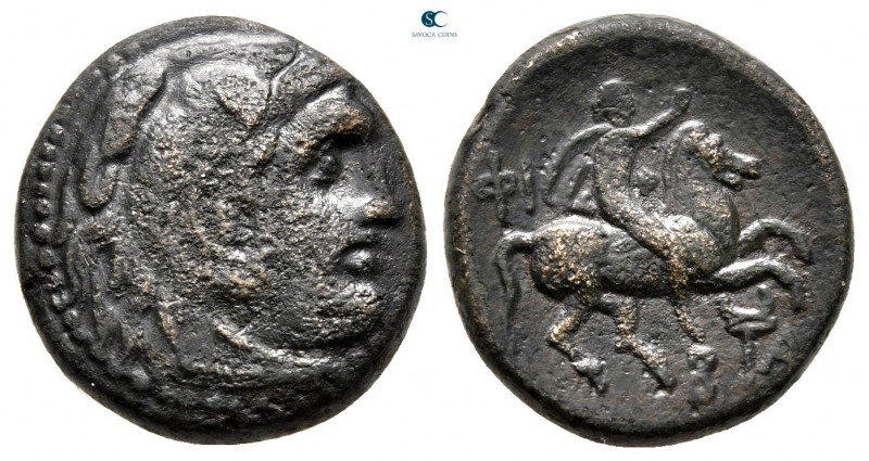 Kings of Macedon. Uncertain mint in Macedon. Philip V 221-179 BC. 
Bronze Æ

...