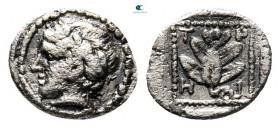Macedon. Chalkidian League. Olynthos 420-390 BC. Trihemiobol AR
