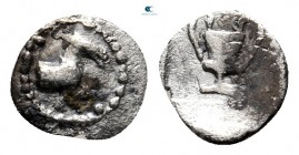 Macedon. Mende circa 460-423 BC. Tritartemorion AR