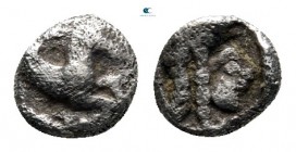 Macedon. Potidaea circa 480-460 BC. Tritartemorion AR