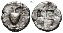 Macedon. Terone circa 490-480 BC. Tetrobol AR