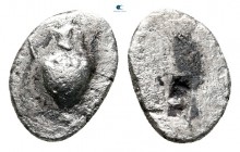 Macedon. Terone circa 490-480 BC. 1/24 Stater AR