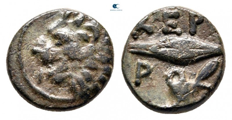 The Thracian Chersonese. Chersonesos circa 386-309 BC. 
Bronze Æ

10 mm., 1,2...