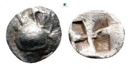 Thraco Macedonian Region. Uncertain mint circa 500-480 BC. Tetartemorion AR