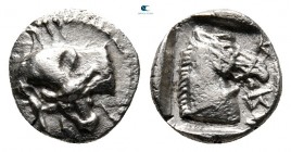 Thessaly. Krannon circa 460-440 BC. Obol AR