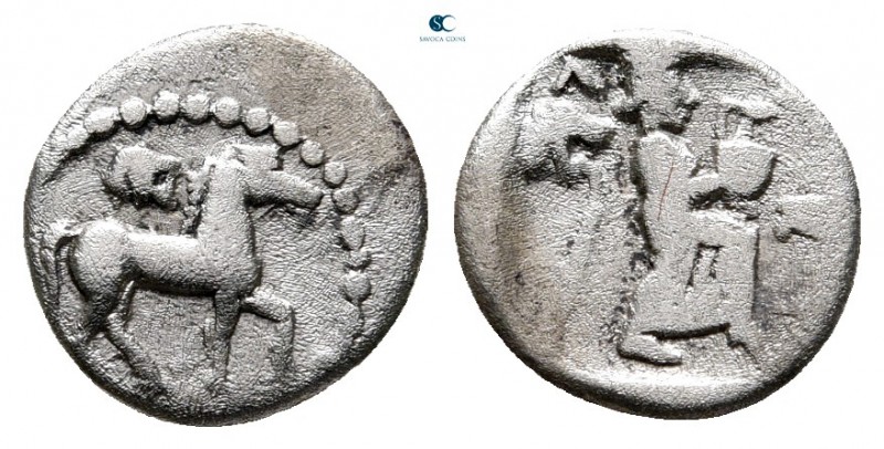 Thessaly. Larissa circa 460-400 BC. 
Obol AR

10 mm., 0,81 g.



very fin...