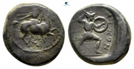 Thessaly. Pelinna circa 350-350 BC. Bronze Æ