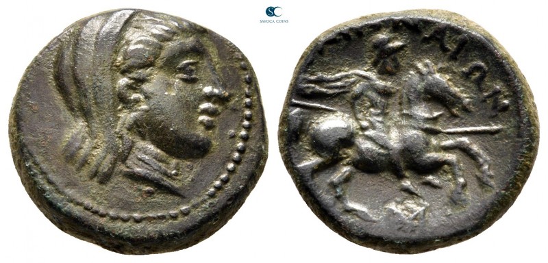 Thessaly. Pelinna circa 306-197 BC. 
Bronze Æ

19 mm., 6,46 g.



very fi...