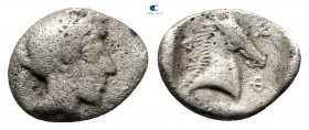 Thessaly. Pharsalos circa 450-425 BC. Obol AR