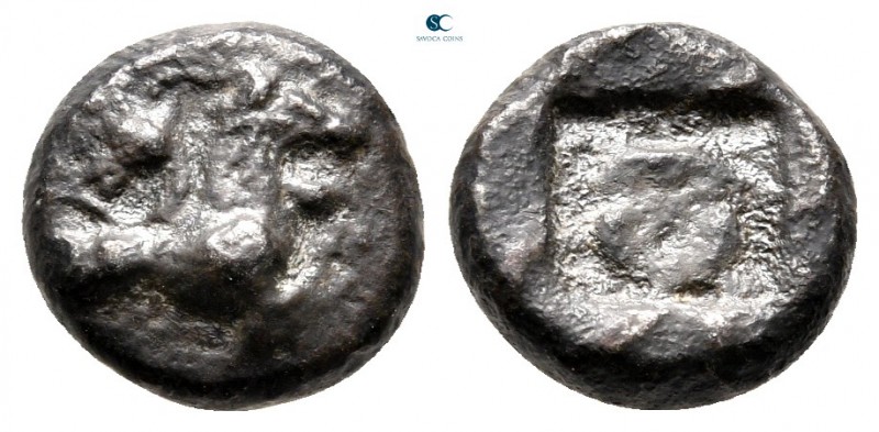 Western Asia Minor. Uncertain mint circa 500 BC. 
Triobol-Hemidrachm AR

11 m...