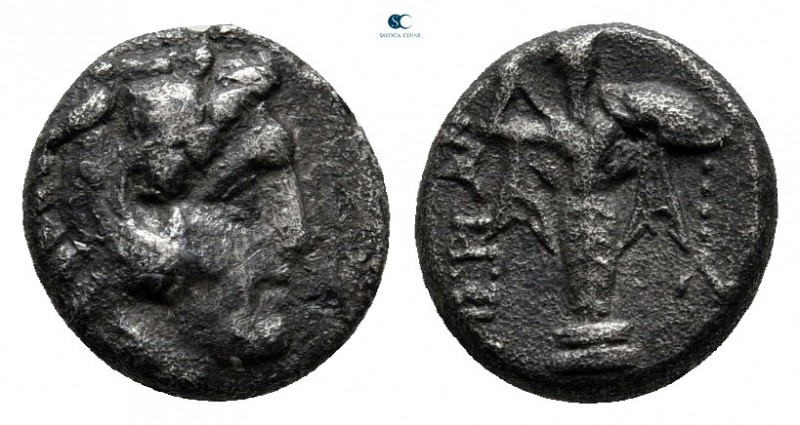 Mysia. Pergamon circa 310-282 BC. 
Diobol AR

10 mm., 1,04 g.



nearly v...