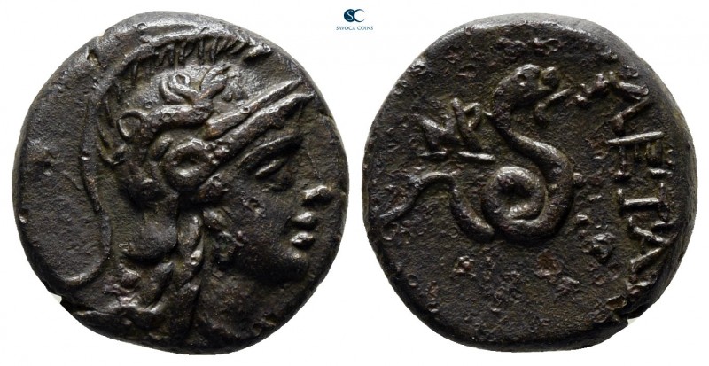 Kings of Pergamon. Pergamon. Philetairos 282-263 BC. 
Bronze Æ

14 mm., 2,95 ...