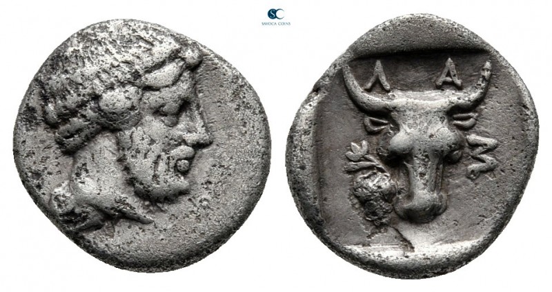 Troas. Lamponeia circa 400-300 BC. BMC -; SNG von Aulock -; Coll. Weber -; McCle...