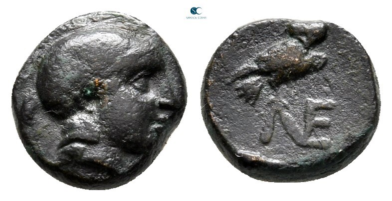 Aiolis. Neonteichos circa 300-150 BC. 
Bronze Æ

9 mm., 1,16 g.



very f...