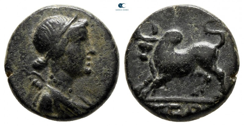 Pisidia. Termessos Major circa 100-30 BC. 
Bronze Æ

13 mm., 2,26 g.



v...