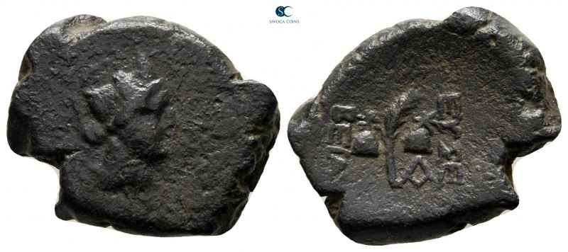 Cappadocia. Caesarea as Eusebeia circa 36 BC-AD 17. 
Bronze Æ

19 mm., 4,88 g...