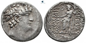Seleukid Kingdom. Antioch on the Orontes. Philip I Philadelphos 95-75 BC. Tetradrachm AR