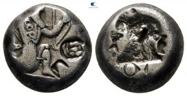 Persia. Achaemenid Empire. Sardeis. Time of Xerxes II to Artaxerxes II circa 420-375 BC. Siglos AR
