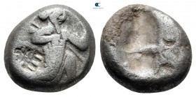 Persia. Achaemenid Empire. Sardeis. Time of Xerxes II to Artaxerxes II circa 420-375 BC. Siglos AR