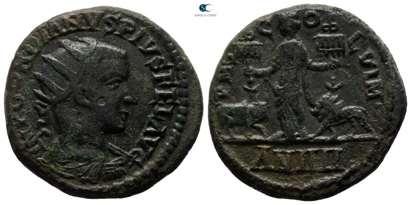 Moesia Superior. Viminacium. Gordian III AD 238-244. 
Bronze Æ

24 mm., 8,51 ...