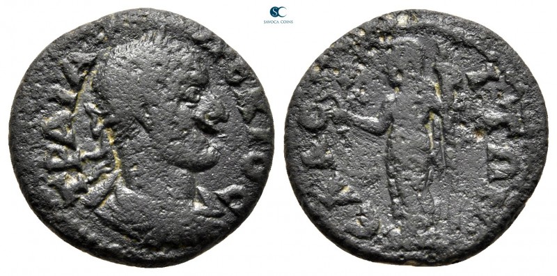 Aiolis. Elaia. Trajan Decius AD 249-251. 
Bronze Æ

19 mm., 4,90 g.



ve...