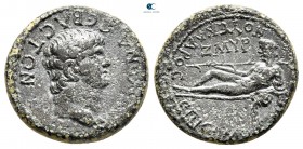 Ionia. Smyrna. Nero AD 54-68. Bronze Æ