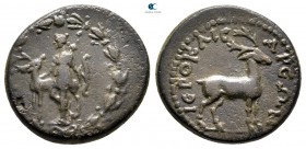 Lydia. Hierokaisareia. Pseudo-autonomous issue circa AD 54-138. Bronze Æ