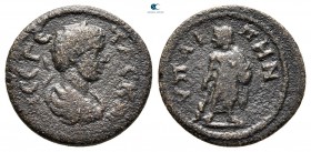 Lydia. Hypaipa. Geta as Caesar AD 197-209. Bronze Æ