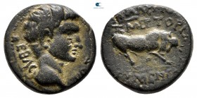 Phrygia. Eumeneia - Fulvia. Tiberius AD 14-37. Bronze Æ