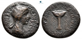 Phrygia. Hierapolis. Agrippina II AD 50-59. Bronze Æ