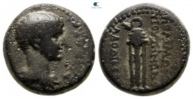 Phrygia. Laodikeia ad Lycum. Nero AD 54-68. Polemon, son of Zenon, magistrate. Bronze Æ