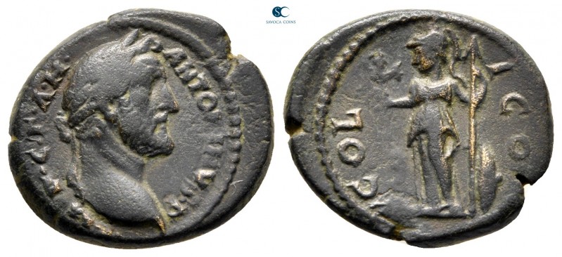 Lykaonia. Iconium. Antoninus Pius AD 138-161. 
Bronze Æ

20 mm., 5,57 g.

...