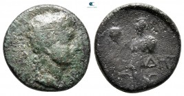 Pamphylia. Side AD 14-37. Tiberius (?). Bronze Æ