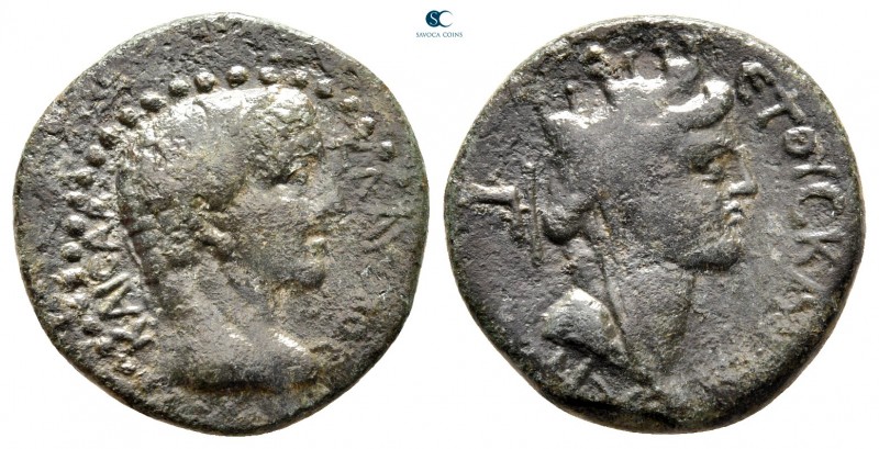 Cilicia. Anazarbos. Claudius AD 41-54. 
Bronze Æ

20 mm., 5,33 g.



very...