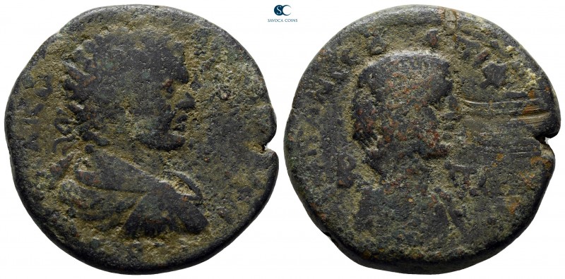 Cilicia. Epiphaneia. Caracalla AD 198-217. 
Bronze Æ

32 mm., 22,68 g.


...