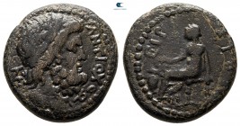 Seleucis and Pieria. Antioch. Pseudo-autonomous issue AD 66-67. Dated year 115. Bronze Æ