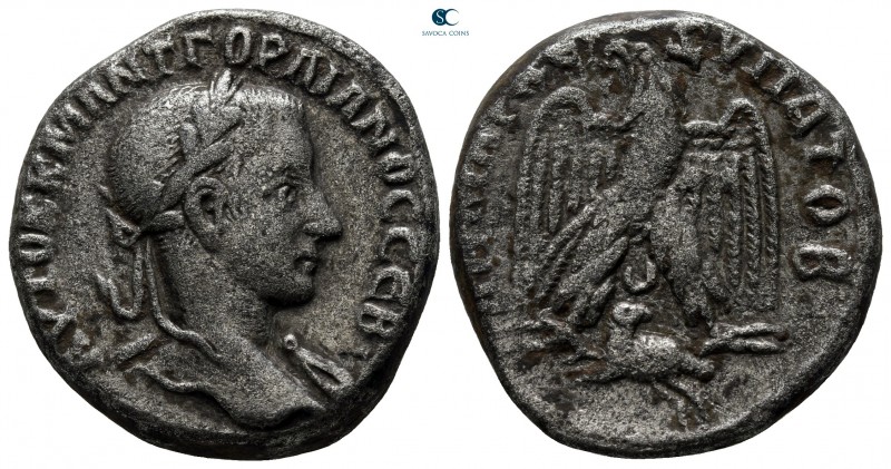Seleucis and Pieria. Antioch. Gordian III AD 238-244. 
Billon-Tetradrachm

24...