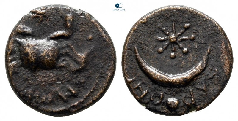 Mesopotamia. Carrhae. Pseudo-autonomous issue circa 200-100 BC. 
Bronze Æ

11...