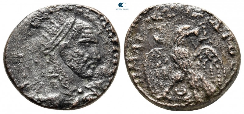 Mesopotamia. Carrhae. Macrinus AD 217-218. 
Tetradrachm BI

23 mm., 9,08 g.
...