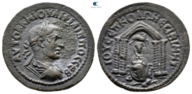 Mesopotamia. Nisibis. Philip I Arab AD 244-249. 
Bronze Æ

26 mm., 9,53 g.
...