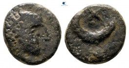 Mesopotamia. Uncertain mint or Carrhae AD 218-222. Elagabalus (?). Bronze Æ