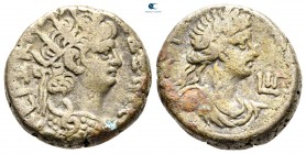Egypt. Alexandria. Nero AD 54-68. Dated RY 13=AD 66/7. Tetradrachm BI