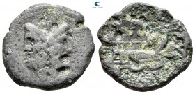 C. Licinius L. F. Macer 84 BC. Rome. As Æ