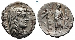A. Postumius A. f. Sp. n. Albinus 81 BC. Rome. Serrate Denarius AR