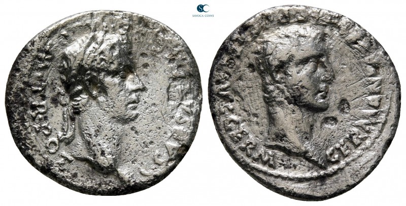Caligula, with Germanicus AD 37-41. Rome
Denarius AR

18 mm., 3,48 g.



...