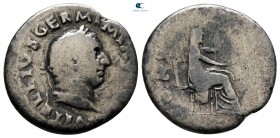 Vitellius AD 69-69. Rome. Denarius AR