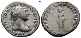 Trajan AD 98-117. Rome. Denarius AR
